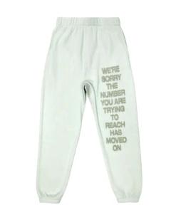 BOYS LIE X Green 1-800 Reunion Sweatpants -Boys Lie Couture 407A2489