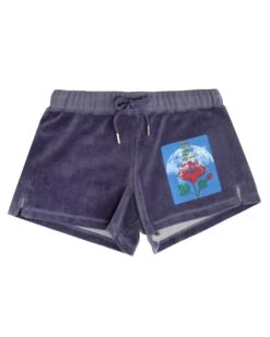 BOYS LIE X Let It Grow Velour Shorts -Boys Lie Couture 4O7A0171r