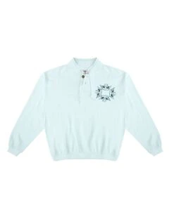 BOYS LIE X Locked In Henley Crewneck -Boys Lie Couture 4O7A0424r2bcopy