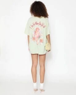 BOYS LIE X Sage I Am Not Where You Left Me V2 Boyfriend Tee -Boys Lie Couture 4O7A0563