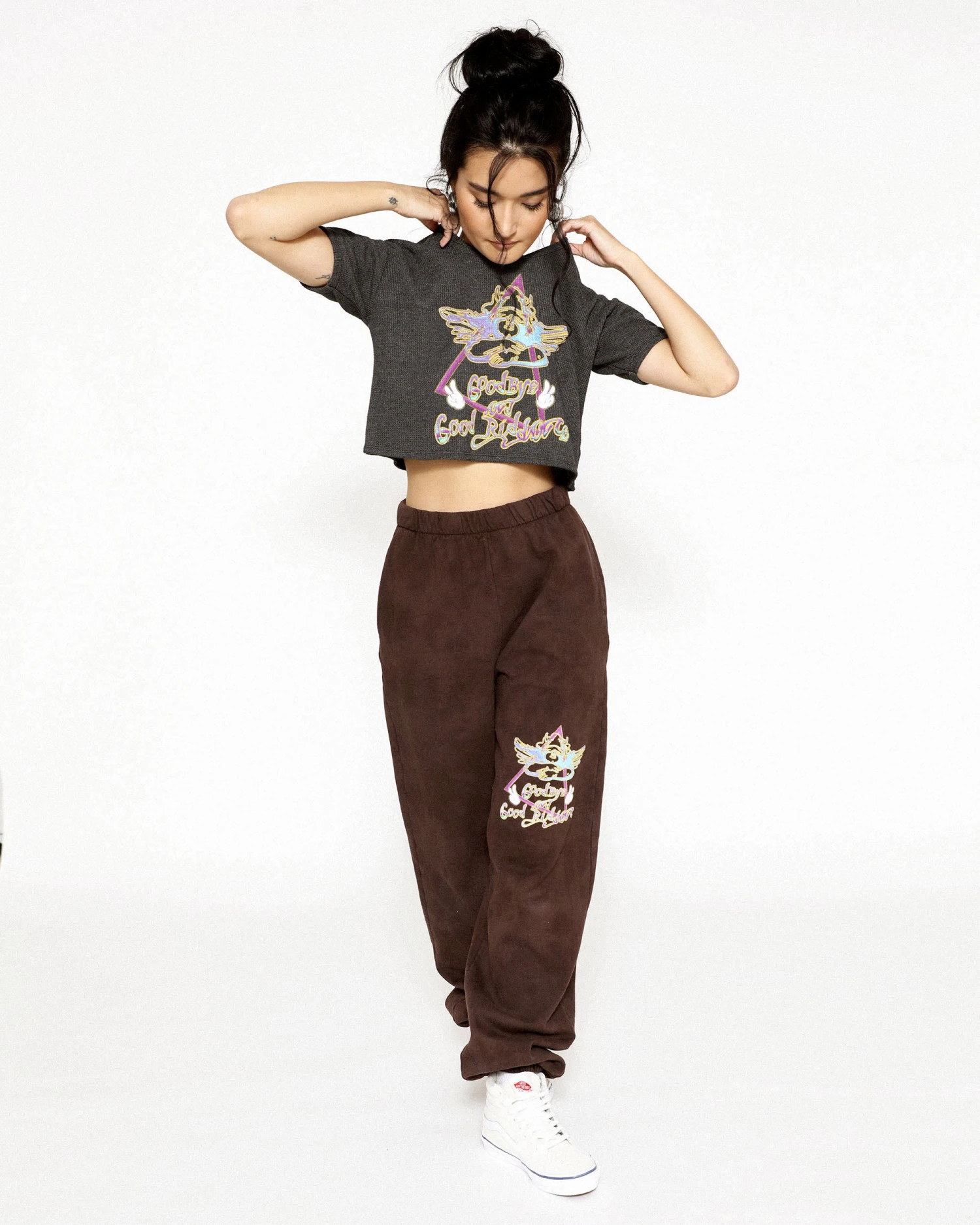 BOYS LIE X Goodbye & Good Riddance Thermal Crop Tee 3 BOYS LIE X Goodbye & Good Riddance Thermal Crop Tee - Image 2