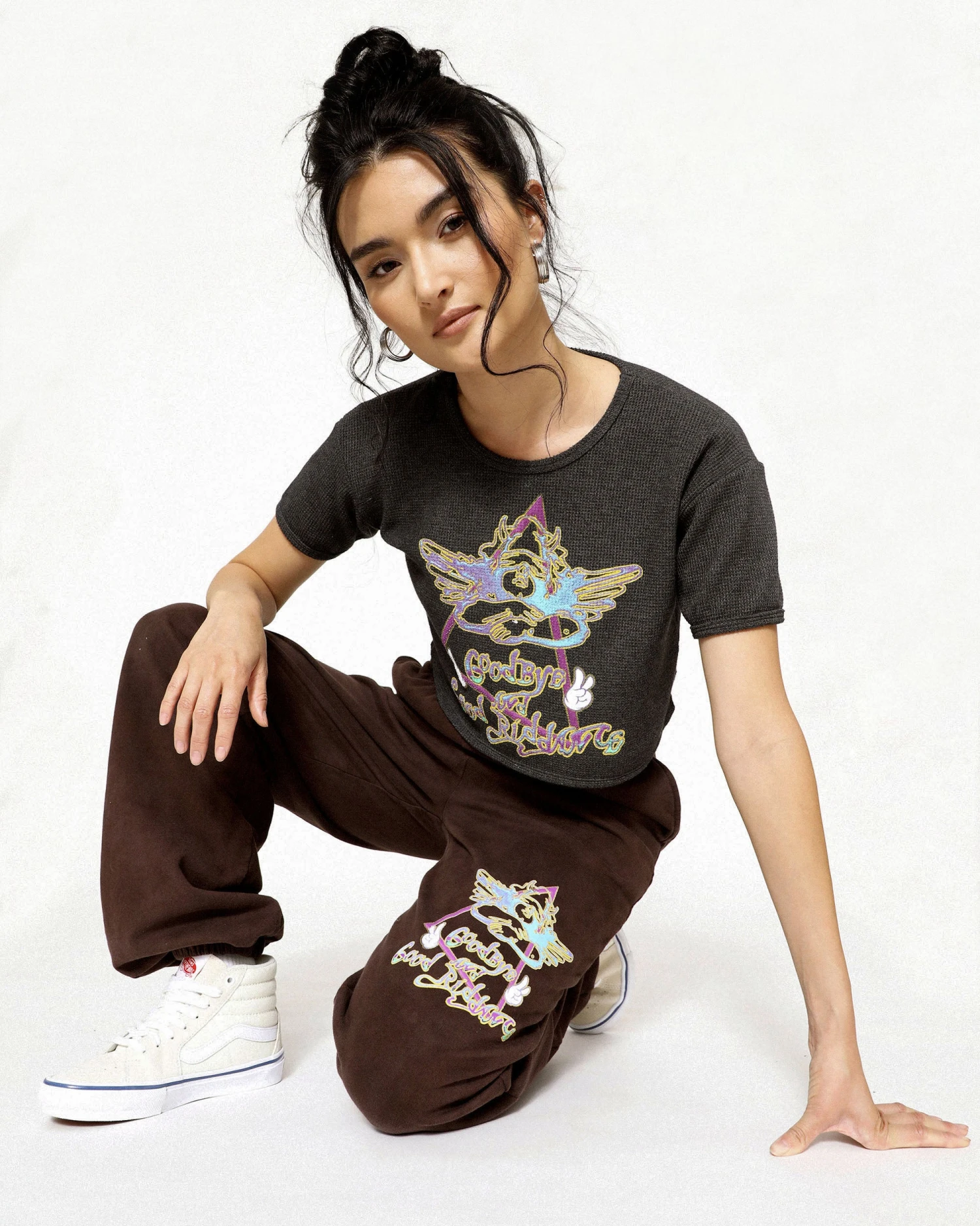 BOYS LIE X Goodbye & Good Riddance Thermal Crop Tee 2 BOYS LIE X Goodbye & Good Riddance Thermal Crop Tee