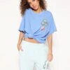 BOYS LIE X Blue Locked In Boyfriend Tee -Boys Lie Couture 4O7A0763