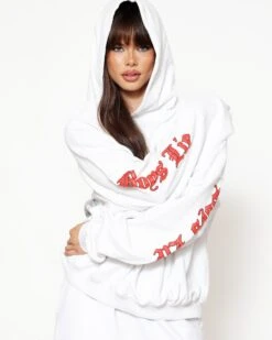 BOYS LIE X Straight Flush Hoodie