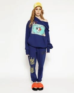 BOYS LIE X Navy Perfect Match Remix Hoodie -Boys Lie Couture 4O7A1374copy