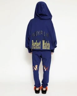 BOYS LIE X Navy Perfect Match Remix Hoodie -Boys Lie Couture 4O7A1377copy