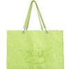BOYS LIE X Apple Terry Cloth Tote -Boys Lie Couture 4O7A1927greencopy