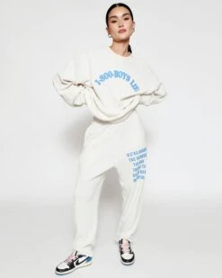 BOYS LIE X Eggshell 1-800 Reunion Sweatpants -Boys Lie Couture 4O7A3054 8a689526 f481 4f3d bb04 b4809223c73b