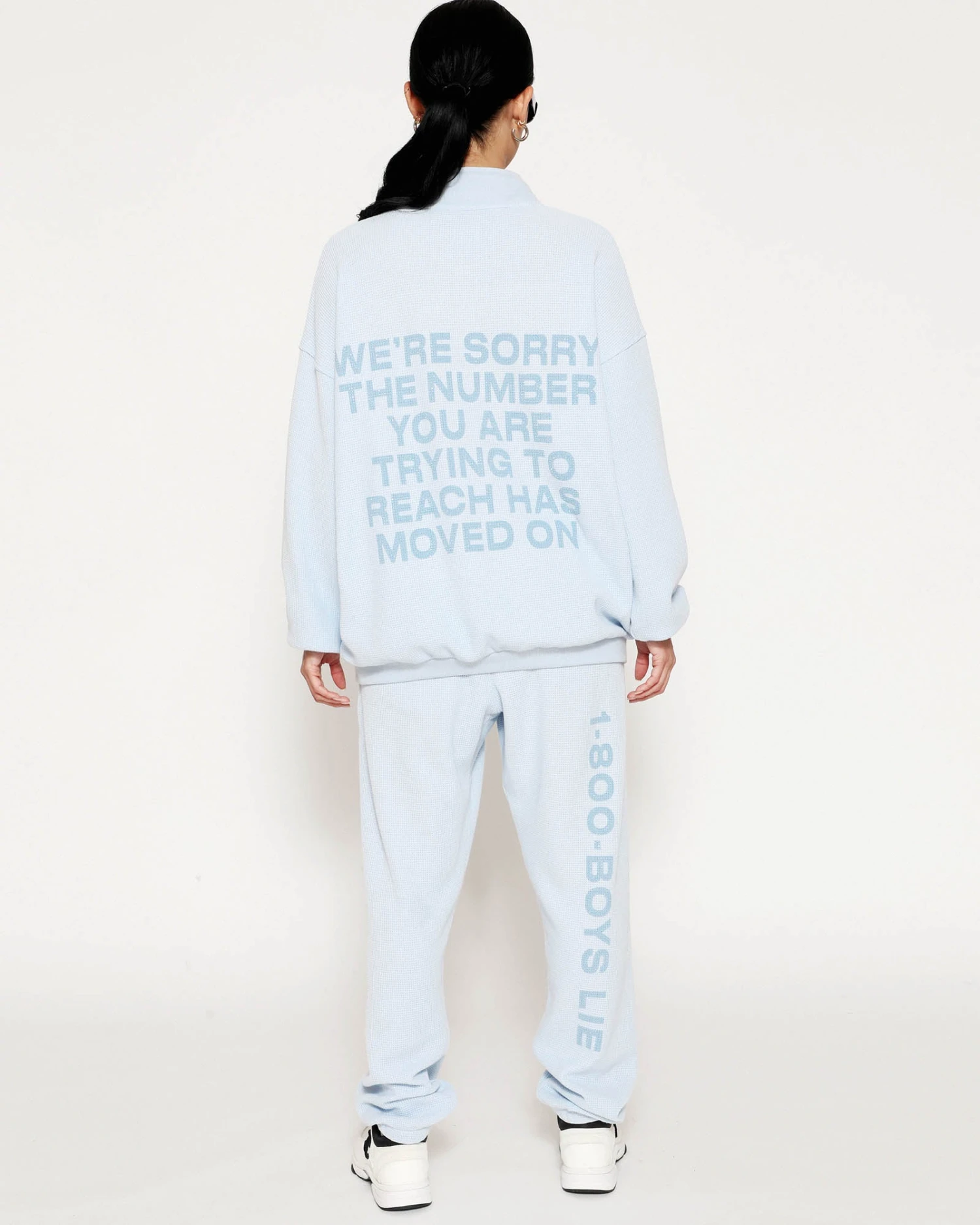 BOYS LIE X Blue 1-800 Reunion Sweatpants 8 BOYS LIE X Blue 1-800 Reunion Sweatpants - Image 6