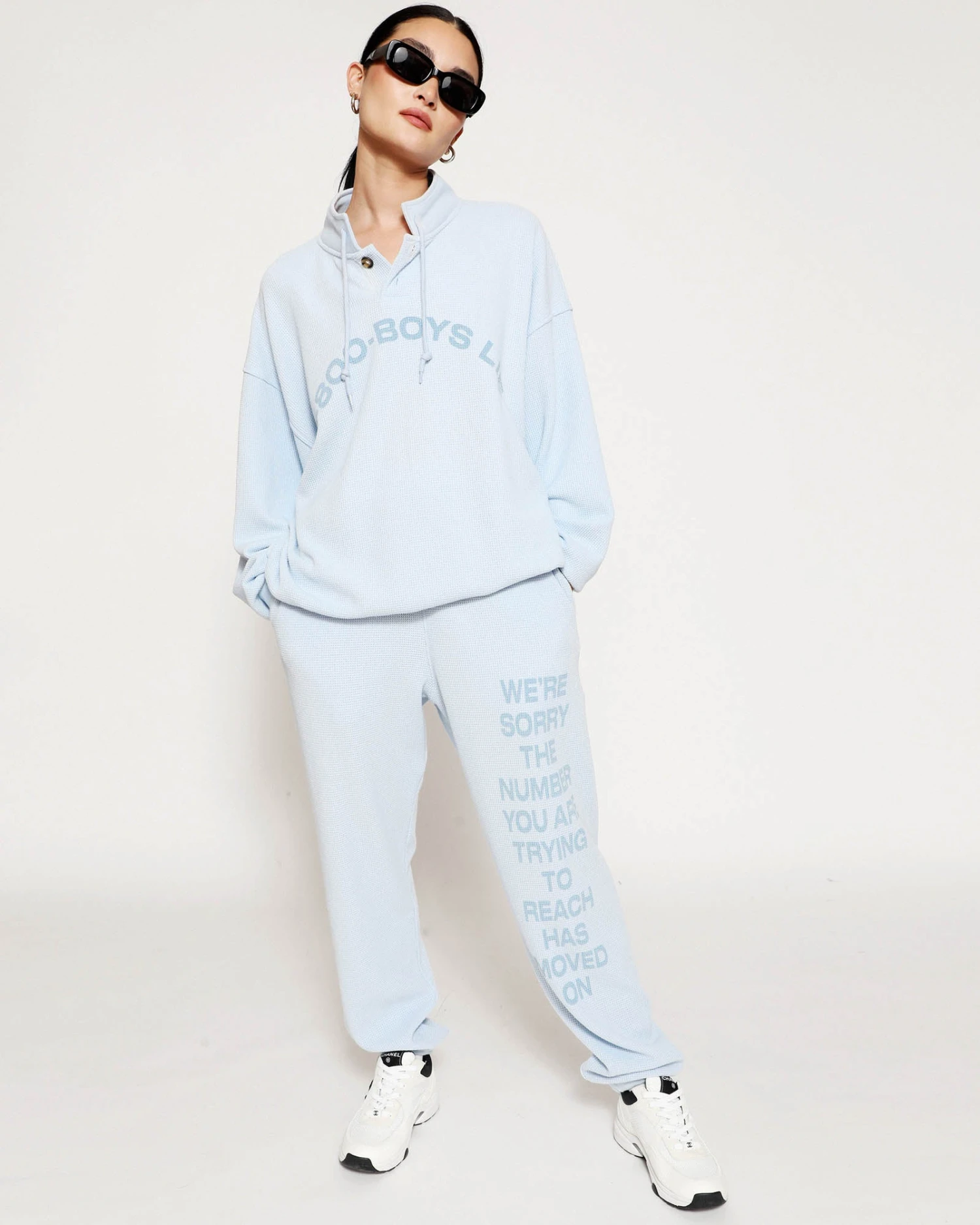 BOYS LIE X Blue 1-800 Reunion Sweatpants 5 BOYS LIE X Blue 1-800 Reunion Sweatpants - Image 3