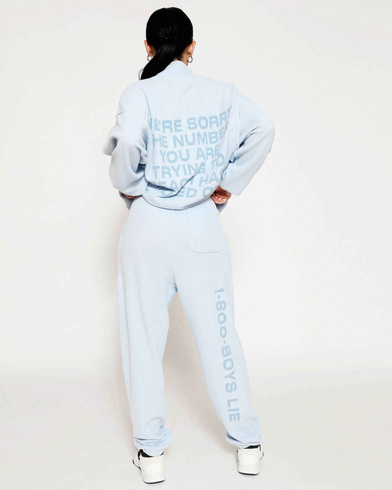 BOYS LIE X Blue 1-800 Reunion Sweatpants 3 BOYS LIE X Blue 1-800 Reunion Sweatpants