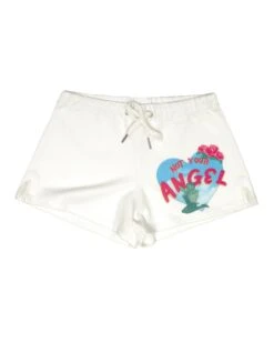 BOYS LIE X Sorry Siren Cream Ribbed Shorts -Boys Lie Couture 4O7A4295rbcopy