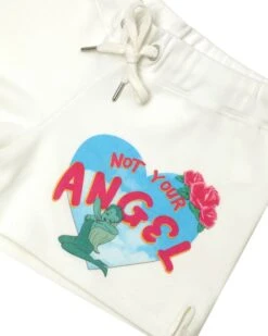 BOYS LIE X Sorry Siren Cream Ribbed Shorts -Boys Lie Couture 4O7A4297rbcopy