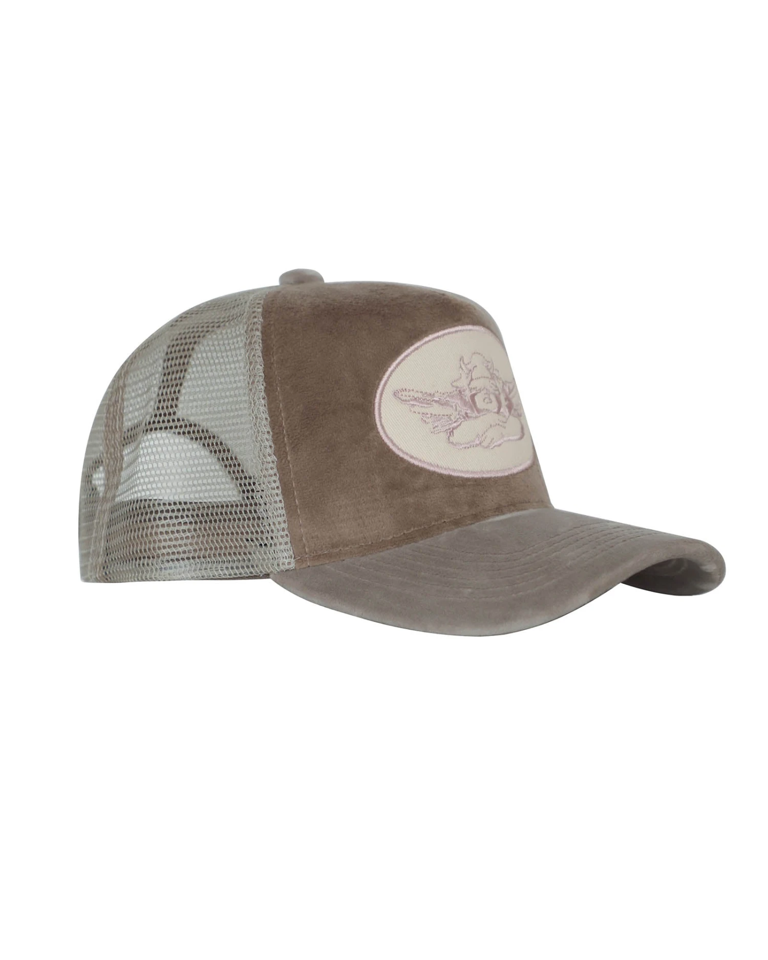 BOYS LIE X Ojai There Velour Trucker Hat 4 BOYS LIE X Ojai There Velour Trucker Hat - Image 2