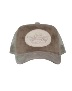 BOYS LIE X Ojai There Velour Trucker Hat