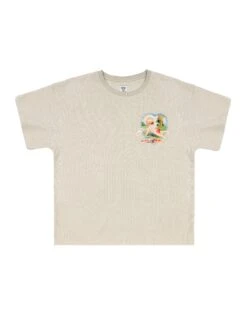 BOYS LIE X Tan Straight Flush Boyfriend Thermal Tee -Boys Lie Couture 4O7A4919