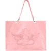 BOYS LIE X Baby Pink Velour Tote -Boys Lie Couture 4O7A5237pink2copy