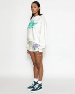 BOYS LIE X Sorry Siren Cream Ribbed Shorts -Boys Lie Couture 4O7A8023bcopy dfe33671 ca0b 4491 863c 60015e9dd5ad