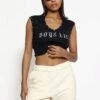BOYS LIE X Black Rebel Tank -Boys Lie Couture 4O7A8273b
