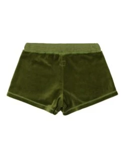 BOYS LIE X Olive Velour Shorts -Boys Lie Couture 4O7A8527r