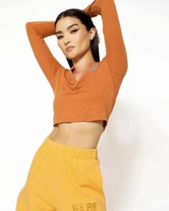BOYS LIE X Nutmeg Perspective Shift Crop Henley -Boys Lie Couture 4O7A8773r