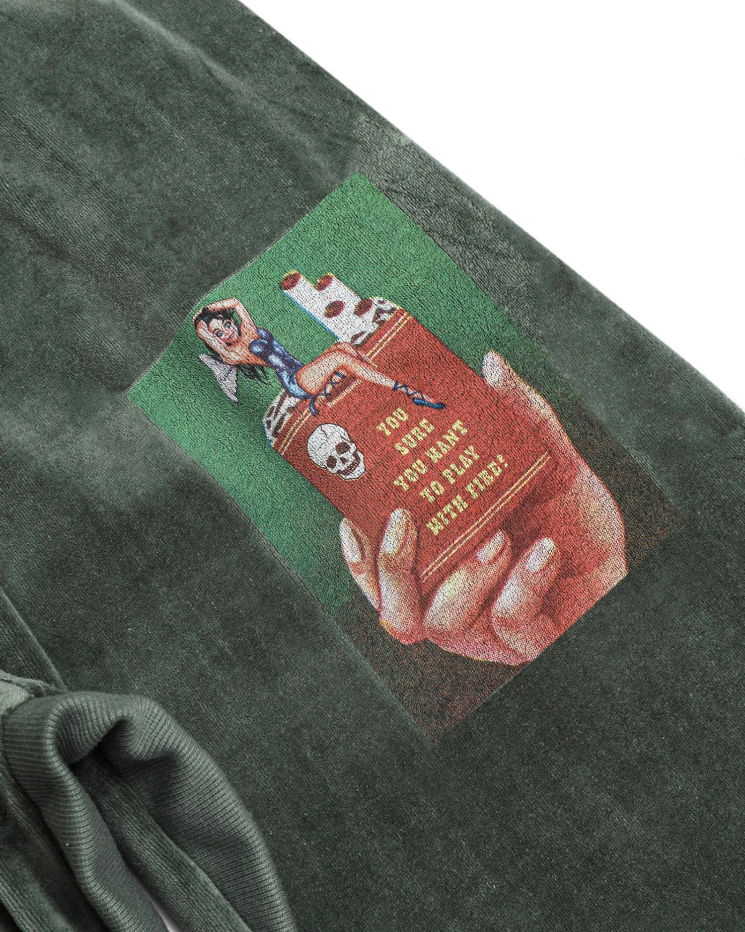 BOYS LIE X Twin Flame Velour Sweatpants 11 BOYS LIE X Twin Flame Velour Sweatpants - Image 9