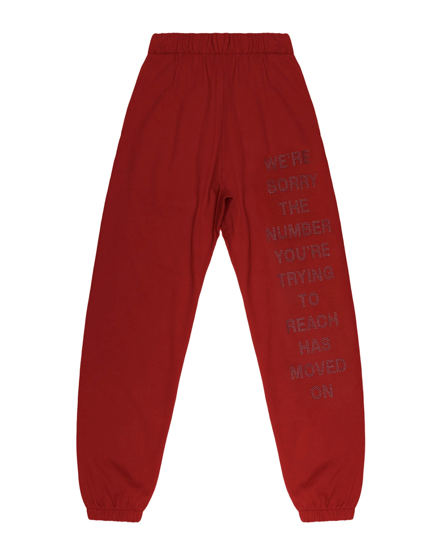 BOYS LIE X Red 1-800 Remix Sweatpants 9 BOYS LIE X Red 1-800 Remix Sweatpants - Image 7