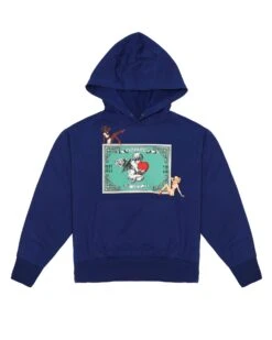 BOYS LIE X Navy Perfect Match Remix Hoodie -Boys Lie Couture 4O7A9025copy2