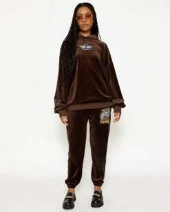 BOYS LIE X Time Will Tell Velour Sweatpants -Boys Lie Couture 4O7A9161rcopy