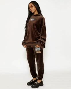 BOYS LIE X Time Will Tell Velour Sweatpants -Boys Lie Couture 4O7A9164