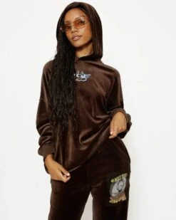 BOYS LIE X Time Will Tell Velour Sweatpants -Boys Lie Couture 4O7A9178rcopy