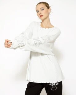 BOYS LIE X Icy Stud Thermal Long Sleeve -Boys Lie Couture 4O7A9189