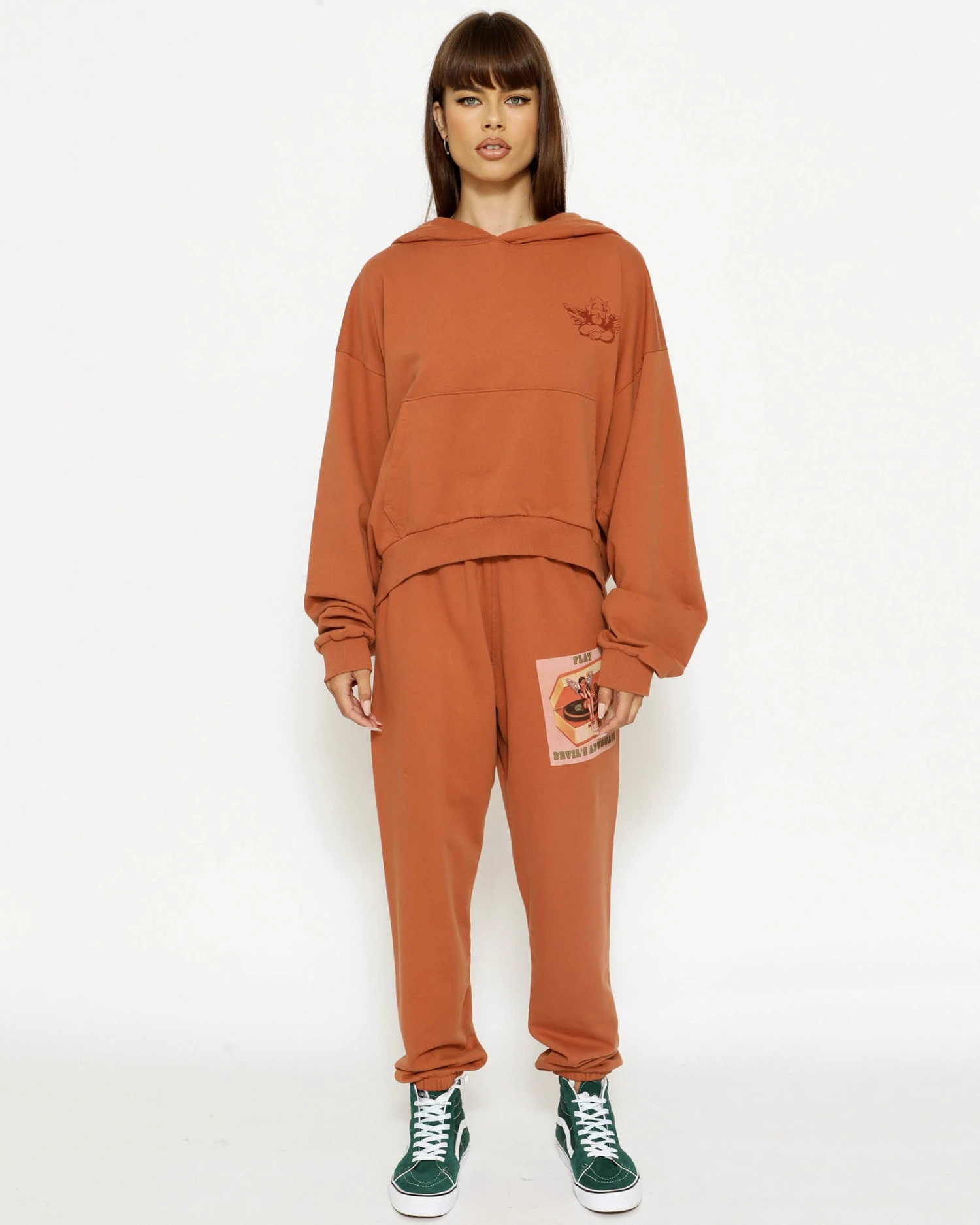 BOYS LIE X Turn The Tables Rust Sweatpants 5 BOYS LIE X Turn The Tables Rust Sweatpants - Image 3