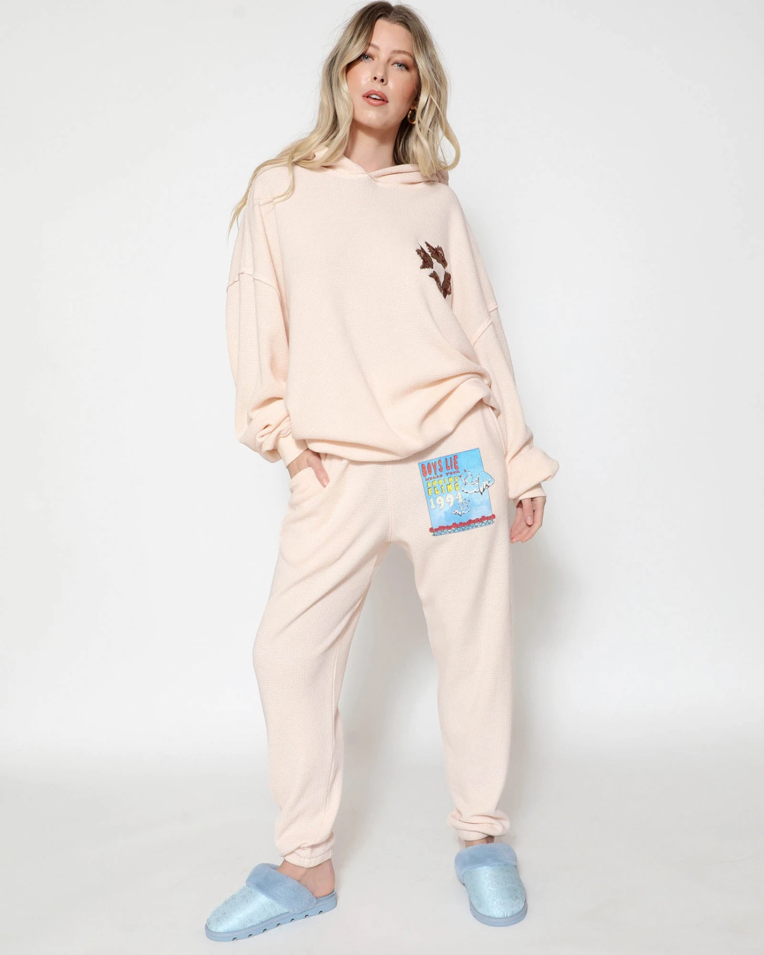 BOYS LIE X World Tour Thermal Sweatpants 4 BOYS LIE X World Tour Thermal Sweatpants - Image 2