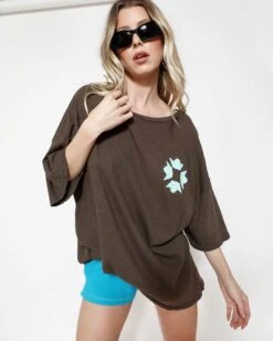 BOYS LIE X Checkmate Boyfriend Tee -Boys Lie Couture 4O7A9539