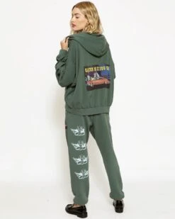 BOYS LIE X Heart Racer Green Sweatpants -Boys Lie Couture 4O7A9811