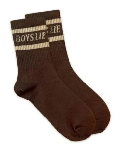 BOYS LIE X Neutral Pack Socks - Set Of 5 -Boys Lie Couture Brown Yellowcopy