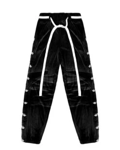 BOYS LIE X Black Oh Snap Velour Pants -Boys Lie Couture MG 6436rc