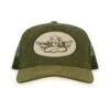 BOYS LIE X Olive Corduroy Trucker Hat -Boys Lie Couture Olive01copy3