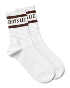 BOYS LIE X Neutral Pack Socks - Set Of 5 -Boys Lie Couture White Browncopy