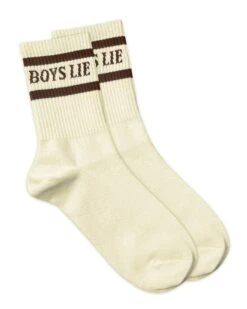 BOYS LIE X Neutral Pack Socks - Set Of 5 -Boys Lie Couture Yellow Browncopy